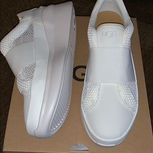 White Libu Lite Ugg Sneakers